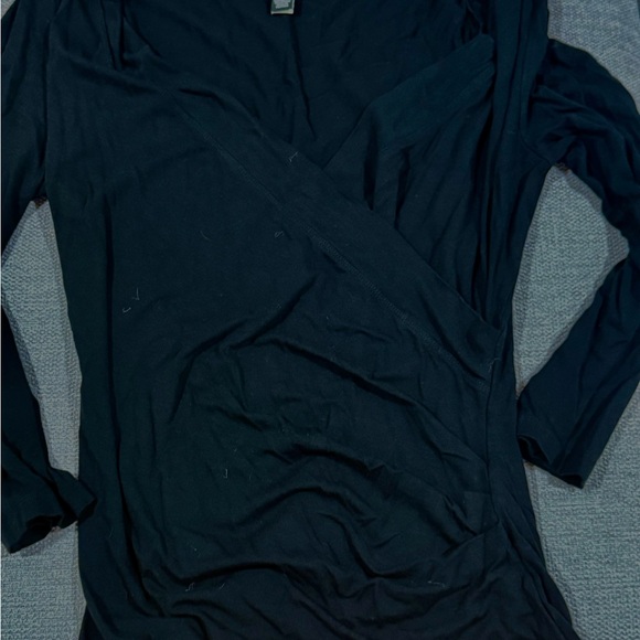 Lauren Ralph Lauren LOT of 4 Striped Solid Tops Black White Yellow Size Large L - Picture 5 of 15